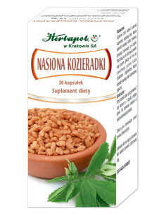Nasiona kozieradki 30 kaps.