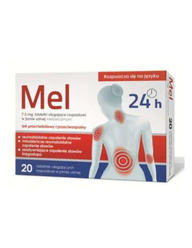 Mel 7,5 mg 20 tabl.