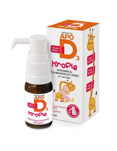 ApoD3 krople 400 j.m. 10 ml