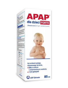 Apap dla dzieci Forte zaw. doust. 85 ml
