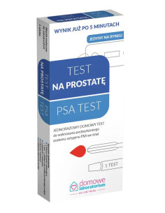 TEST PSA do diagnozowania patologii prostaty u mężczyzn