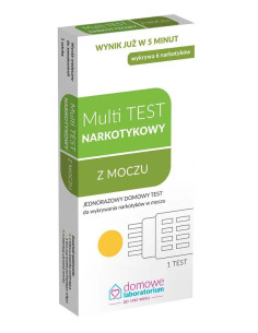 Test Multi wykrywa narkotyki w moczu 1 szt.