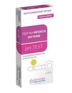 Test pH test do badania pH pochwy 2 szt.