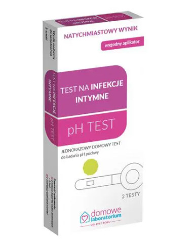 Test pH test do badania pH pochwy 2 szt.