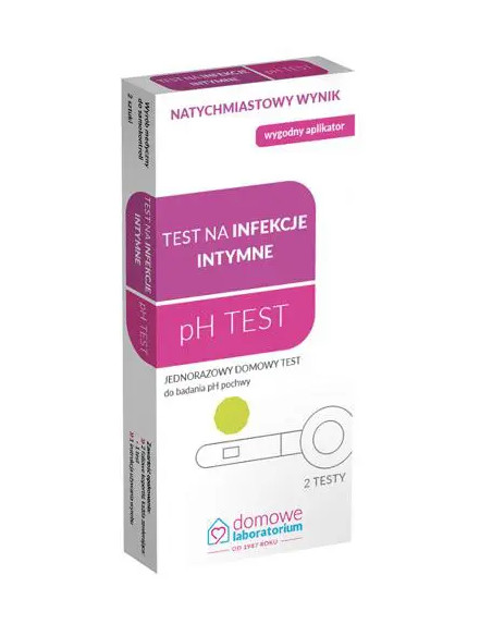 Test pH test do badania pH pochwy 2 szt.