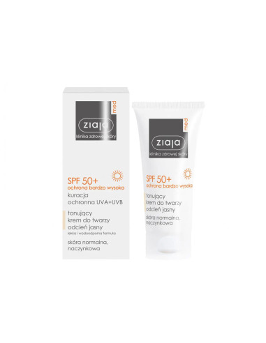 Ziaja Med SPF 50+ Krem tonujący do twarzy...
