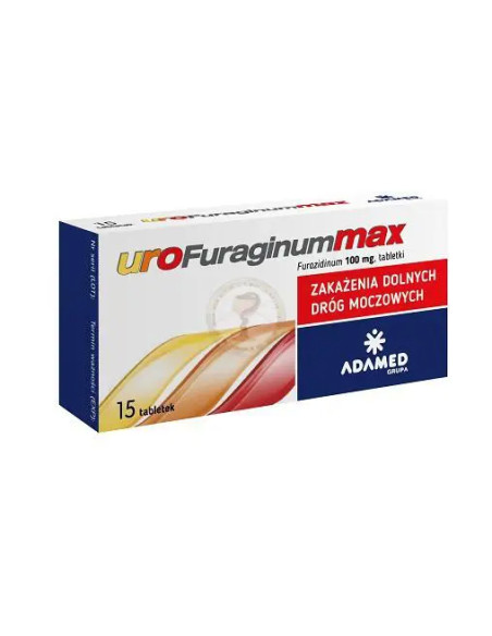 UroFuraginum Max 100 mg 15 tabl.