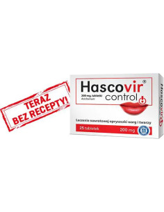 Hascovir Control 200mg 25 tabl.nzzz