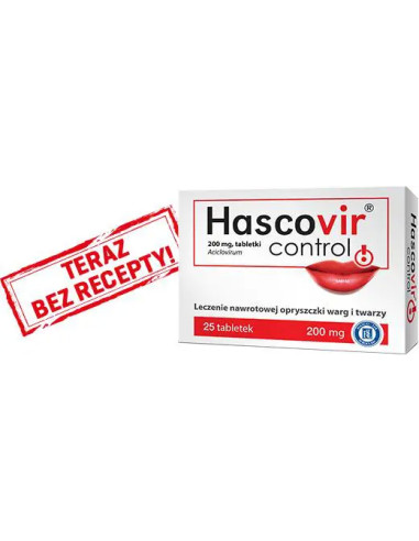 Hascovir Control 200mg 25 tabl.nzzz
