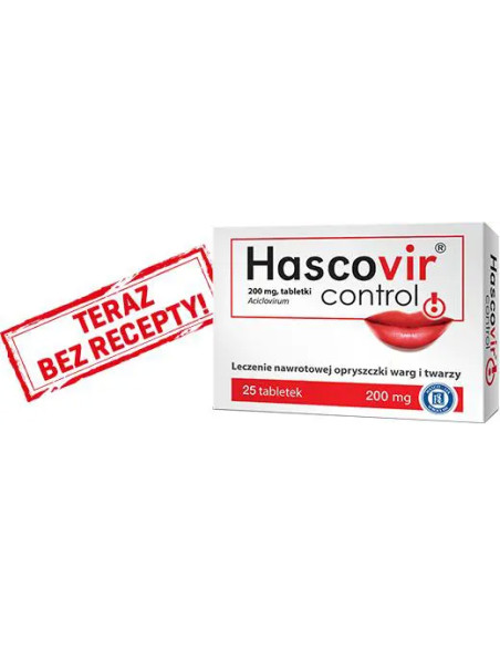 Hascovir Control 200mg 25 tabl.nzzz