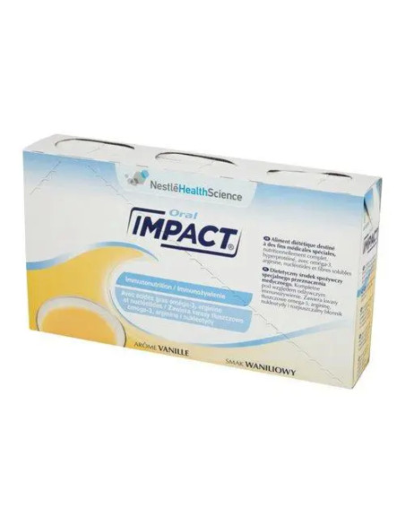 Impact Oral płyn smak waniliowy 237 ml 3 szt