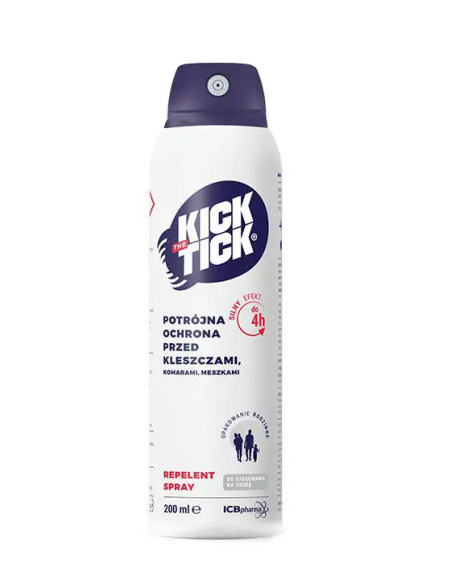 Kick The Tick Max Repelent Plus spray 200 ml