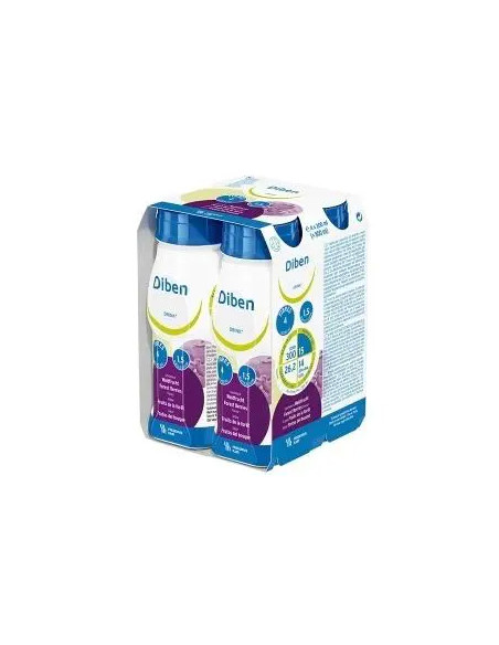 Fresubin Diben Drink o smaku owoców leśnych 4 x 200 ml