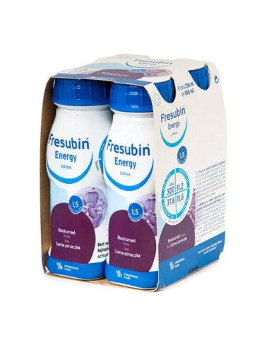 Fresubin Energy Drink o smaku czarnej porzeczki...