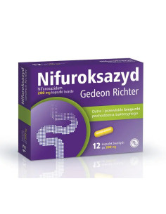 Nifuroksazyd 200 mg 12 kaps.