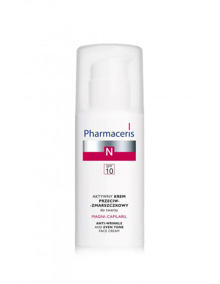 Pharmaceris N Magni-Capilaril Aktywny krem przeciwzmarszczkowy do twarzy SPF 10 50 ml