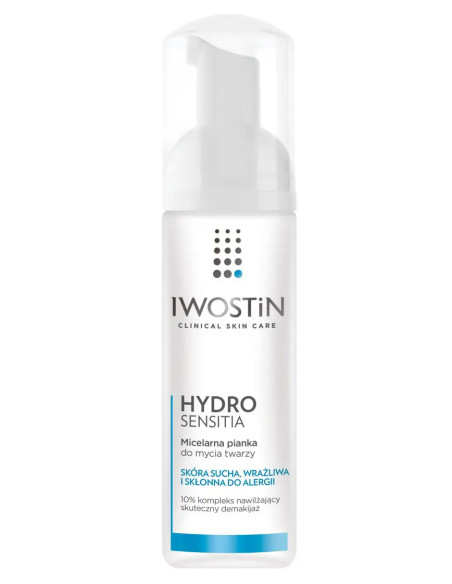 Iwostin Hydro Sensitia Micelarna pianka do mycia twarzy 165 ml
