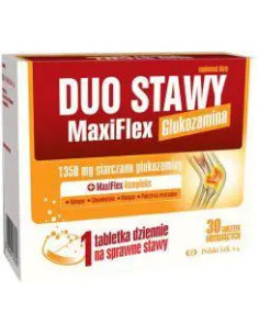 Duo Stawy MaxiFlex Glukozamina 30 tabl.mus.