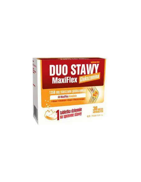 Duo Stawy MaxiFlex Glukozamina 30 tabl.mus.