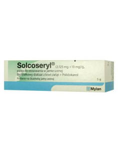 Solcoseryl pasta do stosowania w jamie ustnej 5 g