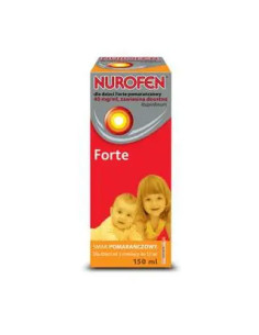 Nurofen Forte zawiesina doustna 40 mg/ml (pomarańcza) 150 ml