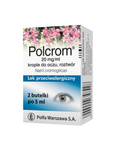 Polcrom krople do oczu 10 ml