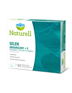 Naturell Selen organiczny + E 60 tabl.