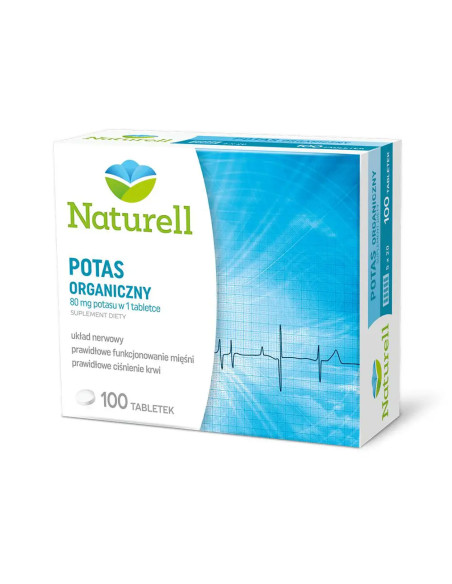 Naturell Potas organiczny 100 tabl.