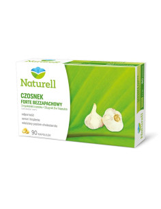 Naturell Czosnek Forte bezzapachowy 90 kaps.