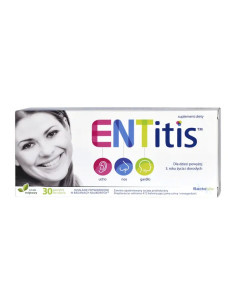ENTitis smak miętowy 30 pastylek do ssania