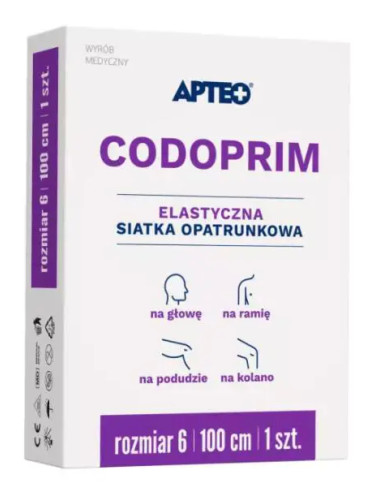 Codoprim elastyczna siatka opatrunkowa 1 szt....