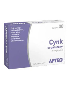Cynk Organiczny Apteo 30 tabl.