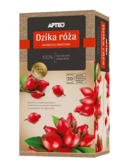 Dzika Róża Apteo Natura herbata owocowa 20 sasz.