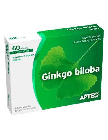 Ginkgo Biloba Apteo 60 tabl.