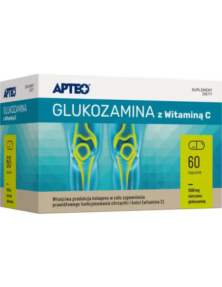 Glukozamina z Wit. C Apteo 60 kaps.