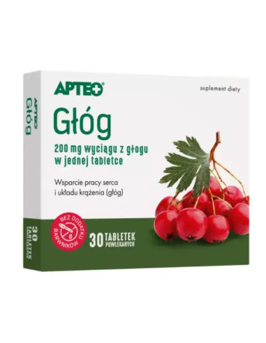 Głóg Apteo 30 tabl.