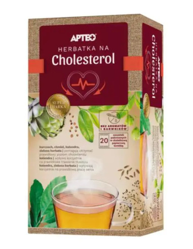 Herbatka na cholesterol Apteo Natura 20 sasz.