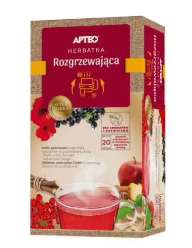 Herbatka rozgrzewająca z imbirem Apteo Natura...