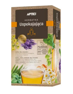 Herbatka uspokajająca z pomarańczą Apteo Natura 20 sasz.