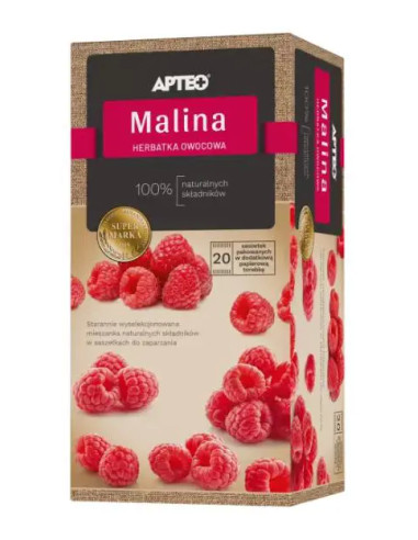 Malina herbatka owocowa Apteo Natura 20 sasz.