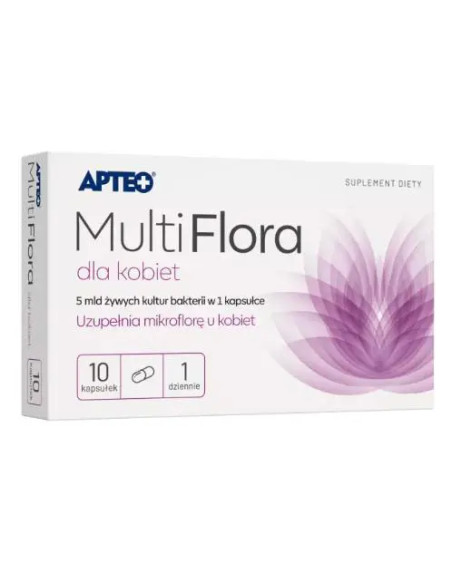 Multi Flora Apteo dla kobiet 10 kaps.