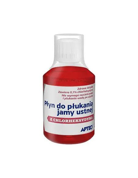 Płyn do płukania jamy ustnej z chlorheksydyną 200 ml Apteo Care