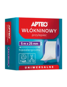 Przylepiec włókninowy Apteo Care 5 m x 2,5 cm 1 szt.