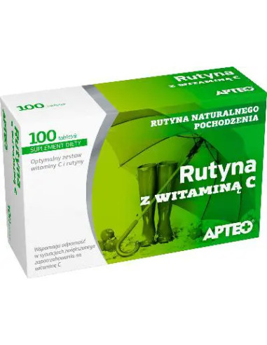Rutyna z Wit. C Apteo 90 + 10 tabl.