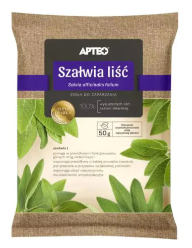 Szałwia liść Apteo Natura 50 g