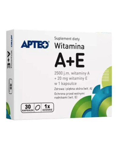 Witamina A + E Apteo 30 kaps.