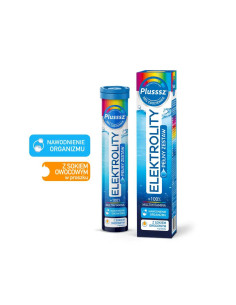 Plusssz Elektrolity + 100% Multiwitamina 24 tabl. mus.