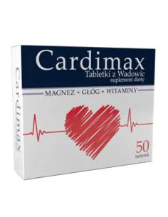 Cardimax Tabletki z Wadowic 50 tabl.