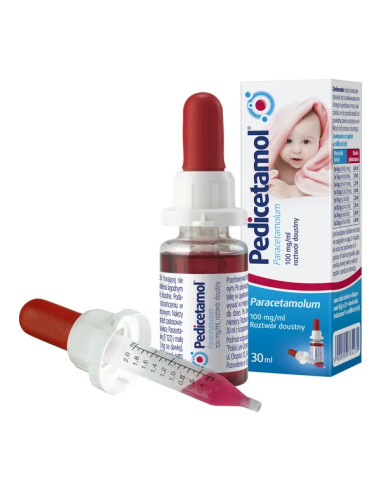 Pedicetamol roztwór doustny 30 ml