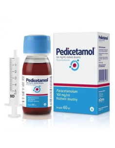 Pedicetamol roztwór doustny 60 ml